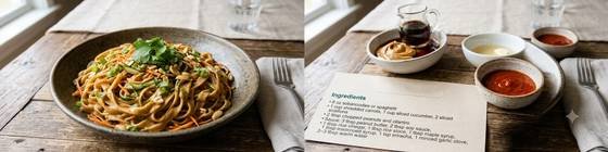 Peanut noodles